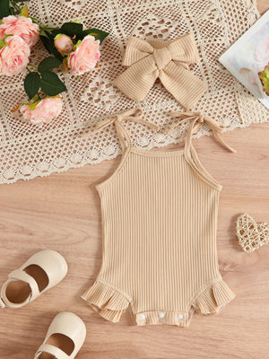 Why Your Baby Deserves the Best: Introducing the Baby Triangle Rompers Tether Strap Romper