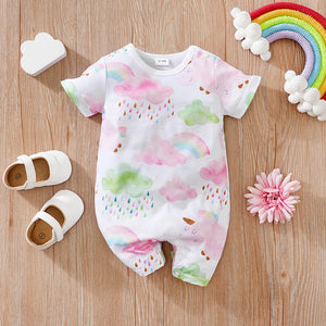 Why Every Baby Needs the Summer Clothes Short-sleeve Baby Jumpsuit